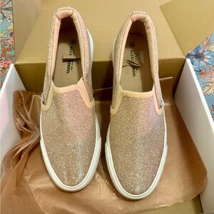 Sparkly Slip-On Sneakers